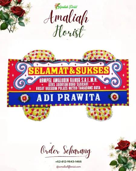 Papan Bunga Ucapan Selamat Jalatrang